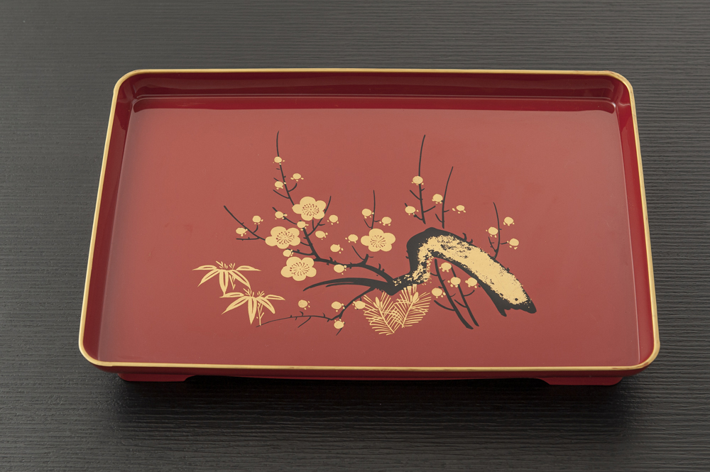 屠蘇器 四ツ揃 枠足 洗朱　松竹梅 Amazon.co.jp: 日本製 屠蘇器 総朱 松竹梅 枠足 四ツ揃 会津塗り