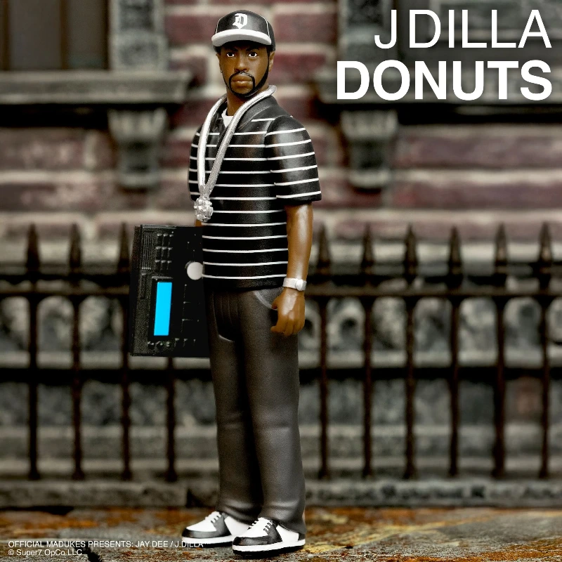 J DILLA REACTION FIGURES WAVE 01 - J DILLA (DONUTS - SMILE ALBUM