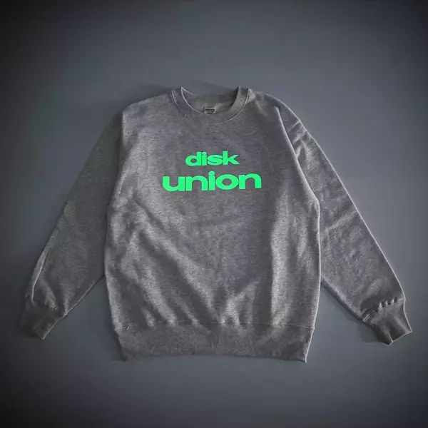 diskunion Crewneck Sweatshirt Glow In The Dark (Grey/M)/DISKUNION