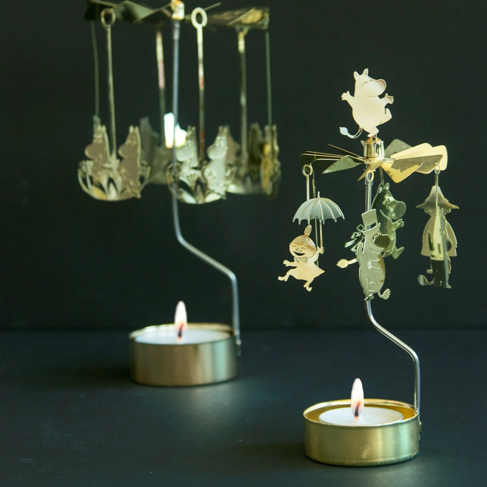 種類豊富！】大人気「ムーミン」シリーズのロータリーキャンドル