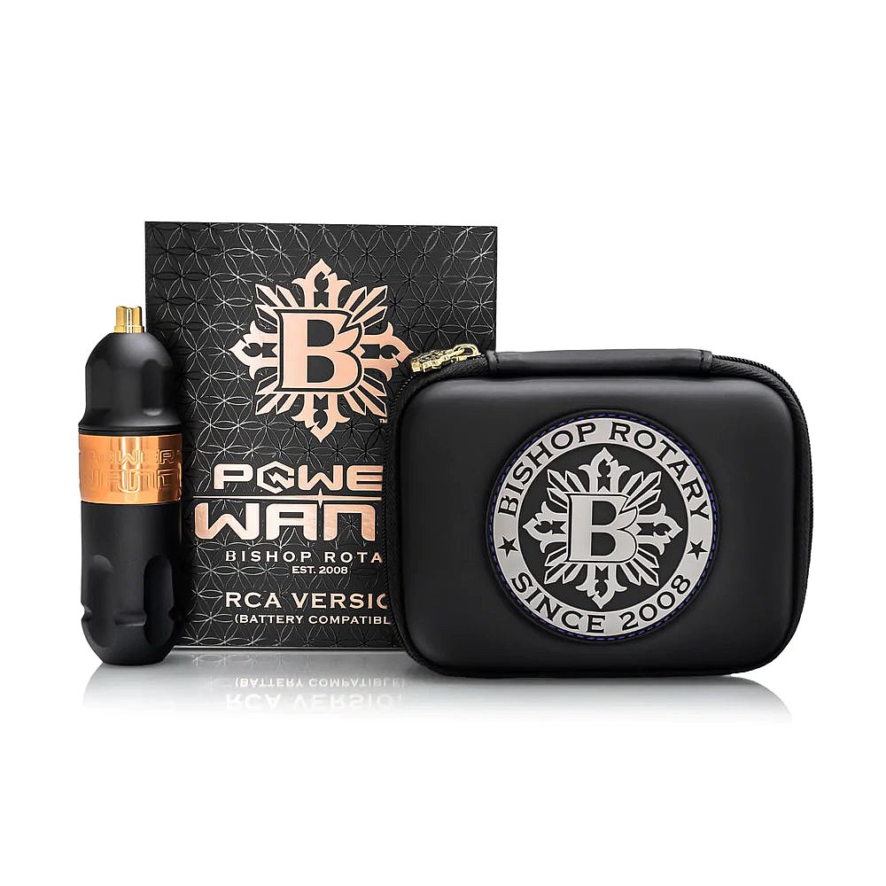 DHM TATTOO SUPPLY / BISHOP POWER WAND RCA TATTOO MACHINE — PACKER