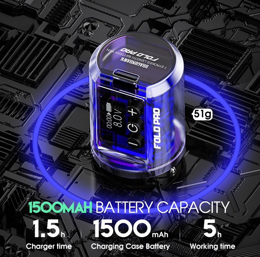 DHM TATTOO SUPPLY / 【Dragonhawk】Fold Pro 2 Batteries