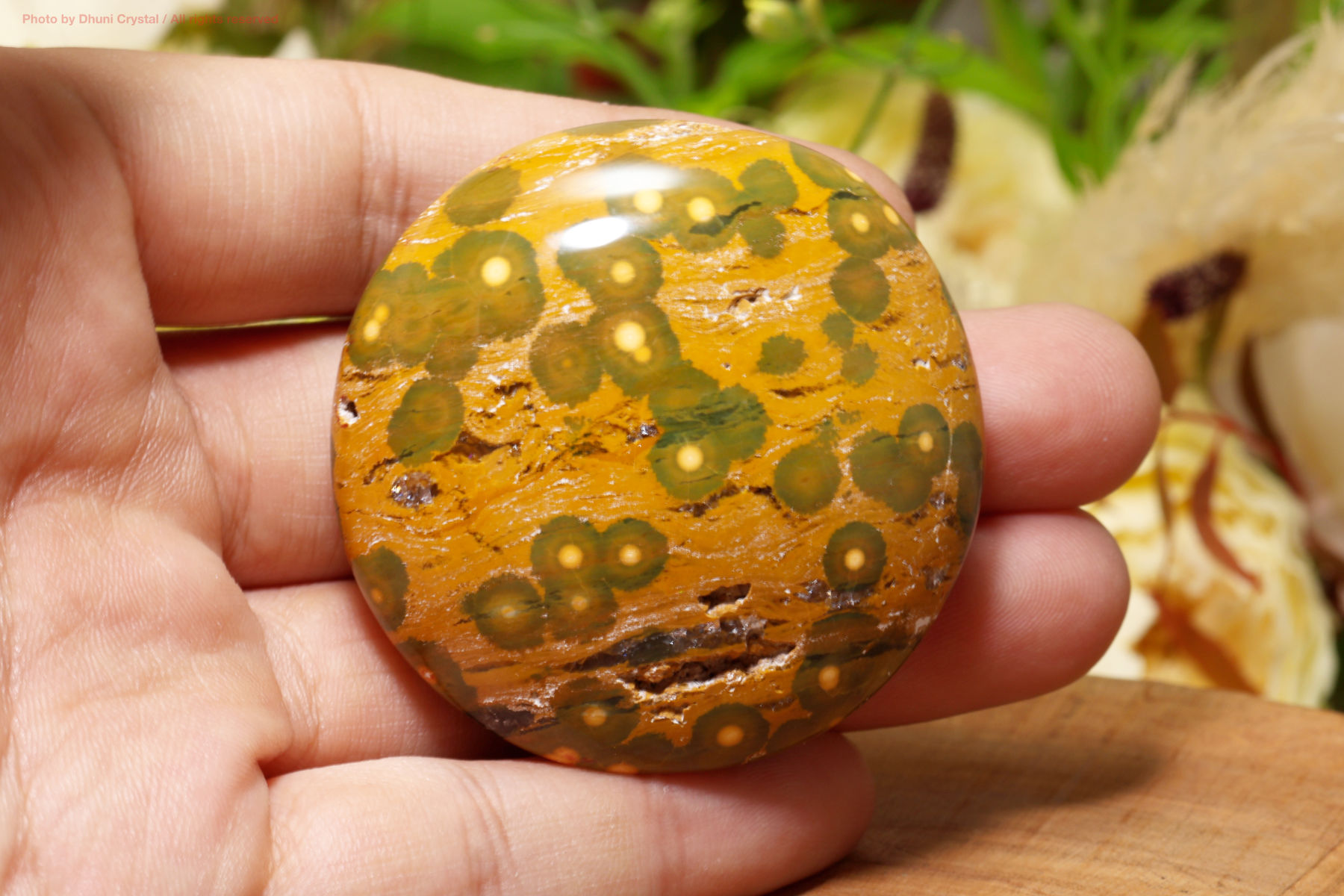 カバンビーオーシャンジャスパー 穏やかな海の波動を宿す癒しの天然石