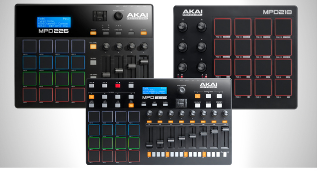 Akai's New Pad Controllers: MPD218, MPD226, MPD232 - DJ TechTools