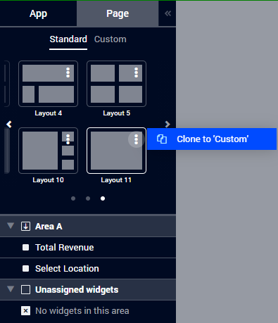 Side Panel Grid Pages — WEBUI Documentation