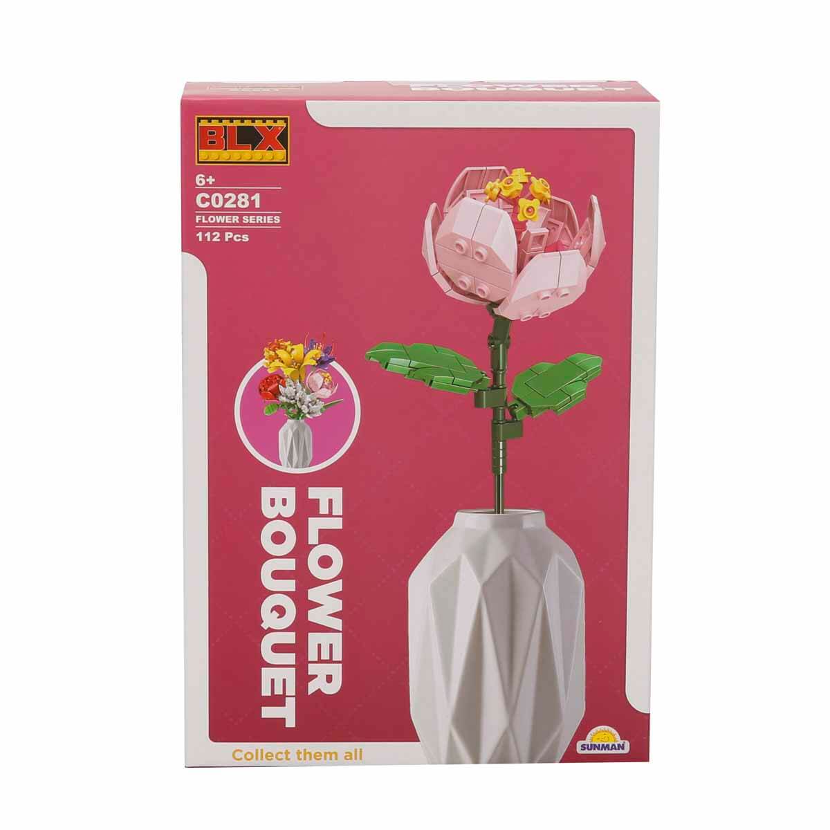 BLX Çiçek Buketleri C0281 - Pembe Çiçek 112 Parça | Toyzz Shop