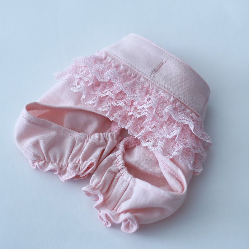 三段レースかぼちゃパンツ | 犬服通販ドッグピース