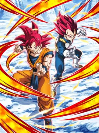 ドッカンバトル】『超克の領域』超サイヤ人ゴッド孫悟空&超サイヤ人