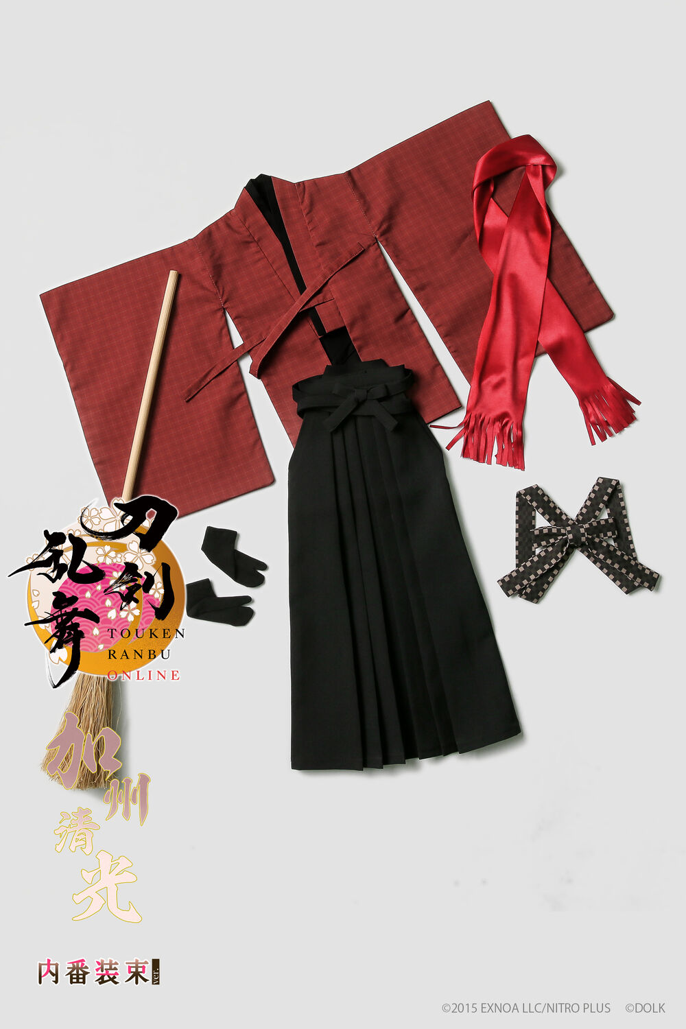 刀剣乱舞ONLINE」加州清光 内番装束 -衣装セット｜DOLK（ドルク）