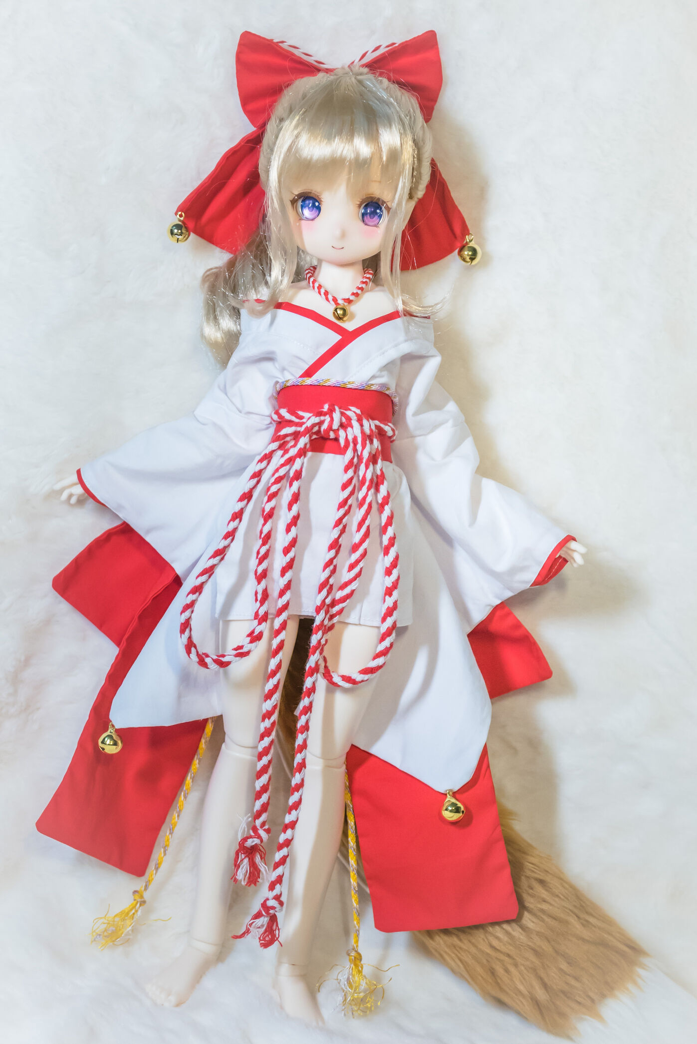 しめ縄巫女服セット【SD13/DD】（DD・SD13 Girl）｜DOLK（ドルク）