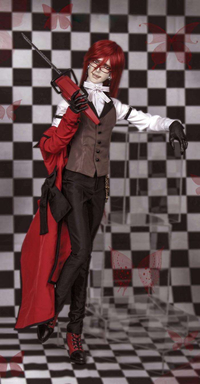 黒執事 Book of Circus」グレル・サトクリフ キャストドール｜DOLK