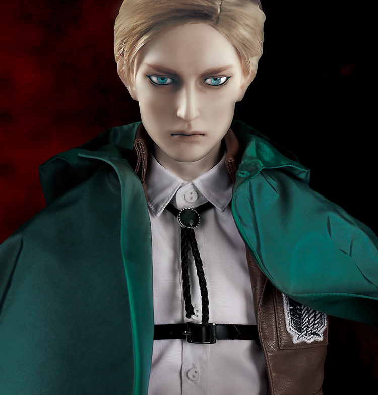 進撃の巨人」エルヴィン＆リヴァイ キャストドール