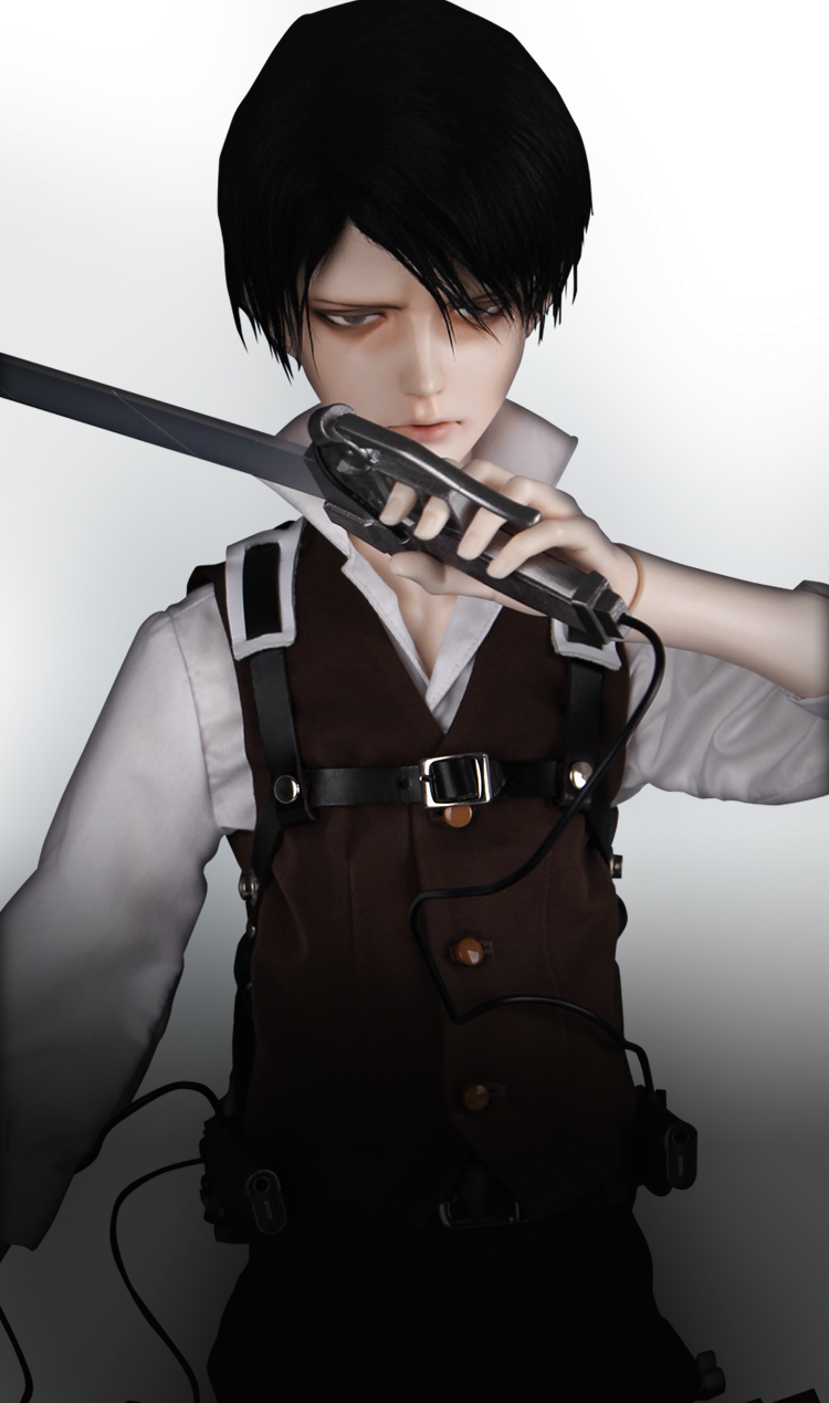 進撃の巨人」リヴァイ兵長キャストドール-地下街時代Ver.-特設サイト