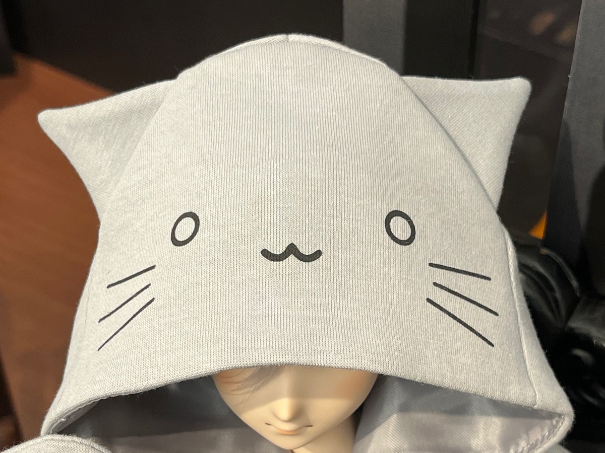 グレーねこパーカー | ボークス公式 ドルフィーオンラインストア