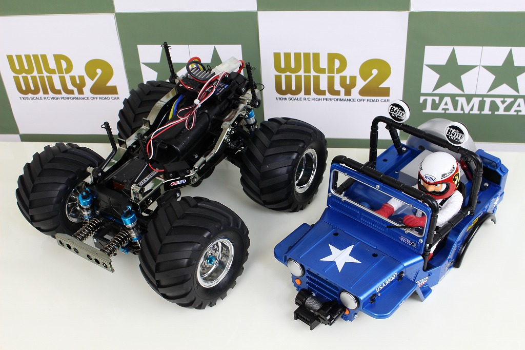 ドールとタミヤ「ワイルドウイリー2」 (撮影編)