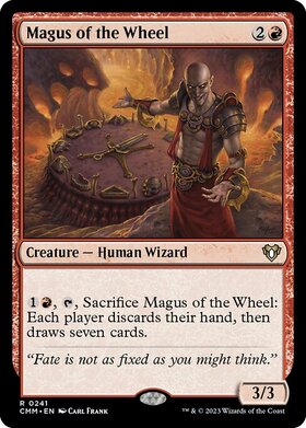 A25)Magus of the Wheel(F)/輪の大魔術師 | (FOIL)神話レア・レア