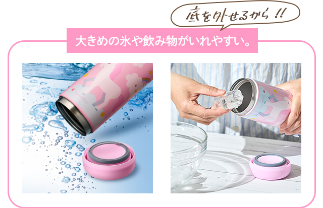 sokomo そこまで洗える3WAYキッズボトル 600mlBL きょうりゅう