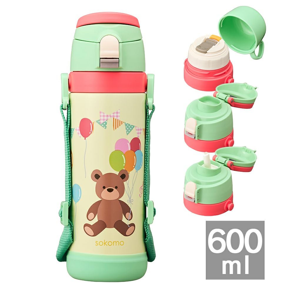 sokomo そこまで洗える3WAYキッズボトル しなこちゃんコラボ