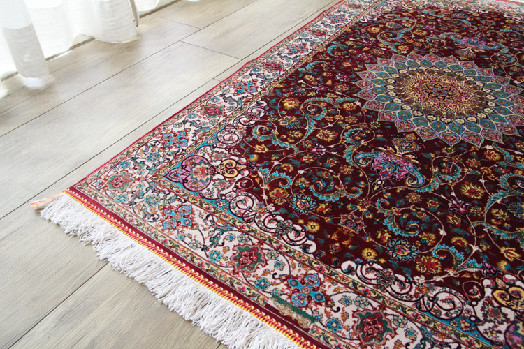 プレミアムアート 機械織りペルシャ絨毯玄関マット Premium Line RD