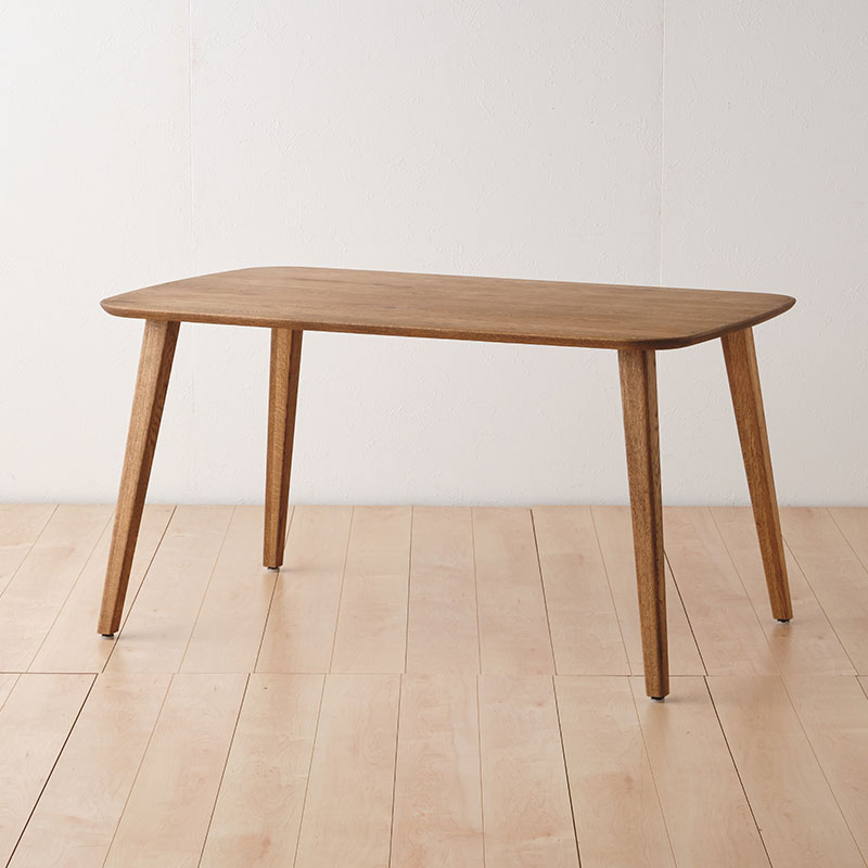 幅150cm] RADYダイニングテーブル(木角脚) | DOUBLEDAY ONLINE SHOP