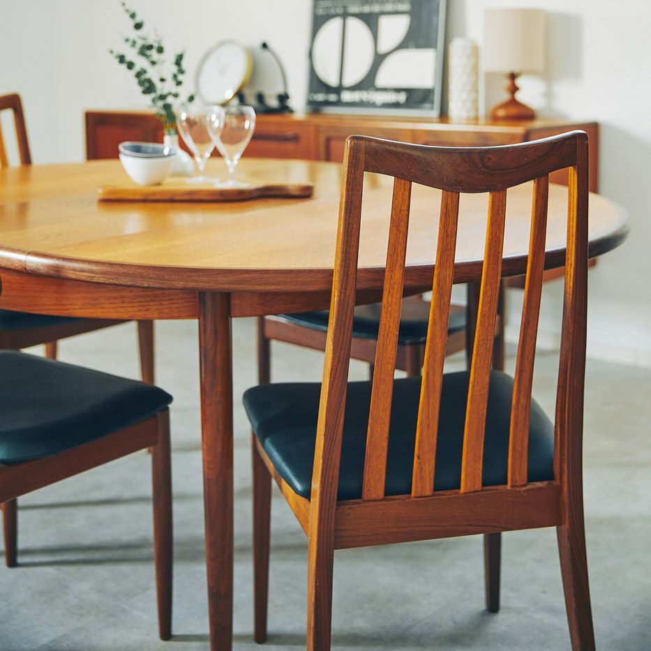 ジープラン ダイニングチェア 1脚（縦バー）G-Plan Dining Chair