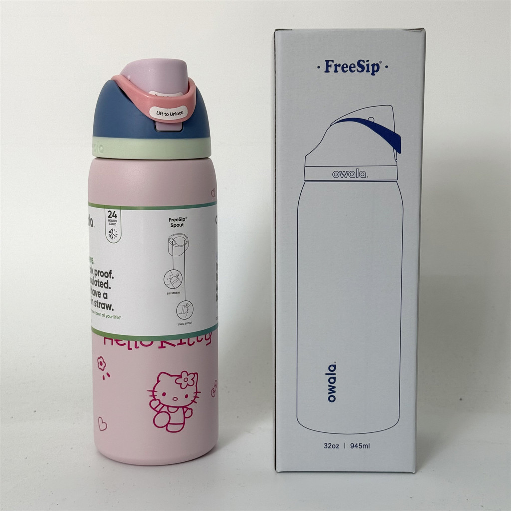 Owala Cup FreeSip Owala 24oz 32oz Sanrio Series Hello Kitty Kuromi
