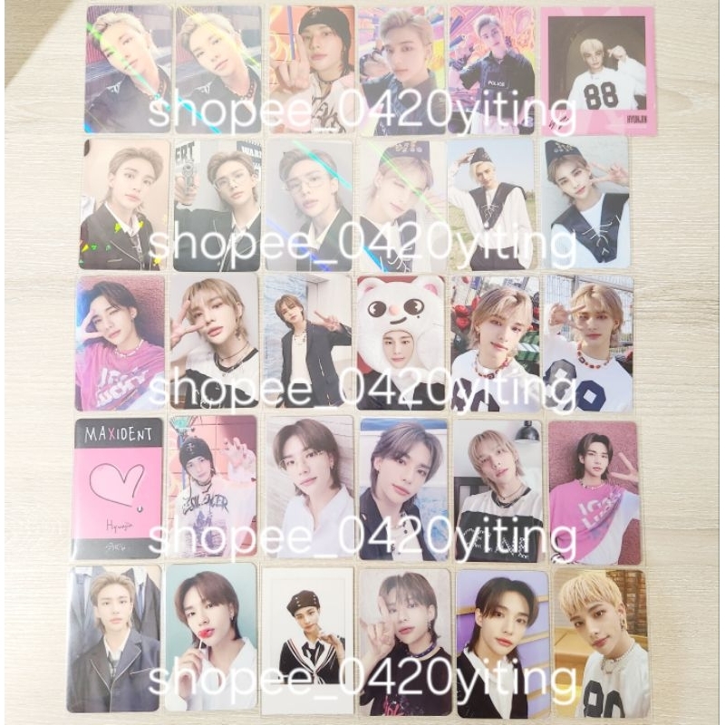 🔸️現貨售🔸️Stray Kids 鉉辰Hyunjin 小卡特典MAXIDENT 限量專輯