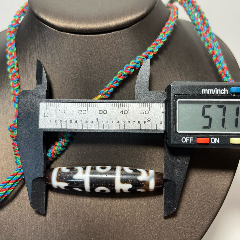 藏區老物件】53.天然瑪瑙蓮師三眼至純工藝天珠手作項鍊| 蝦皮購物