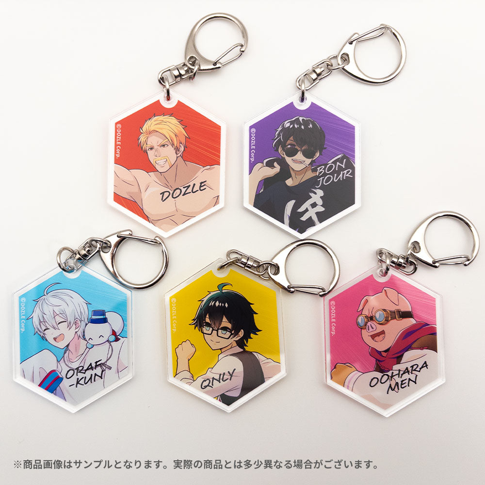 ダッシュドズル社 アクリルキーホルダー おおはらMEN – ドズル社ストア