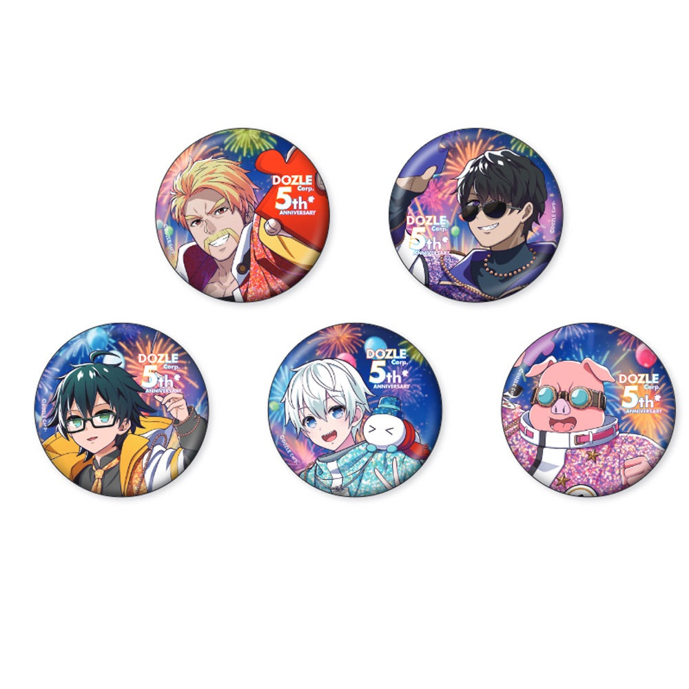 ドズル社 GIGO 大正ロマン 缶バッジ クリアカード ドズル社 GiGO 大正