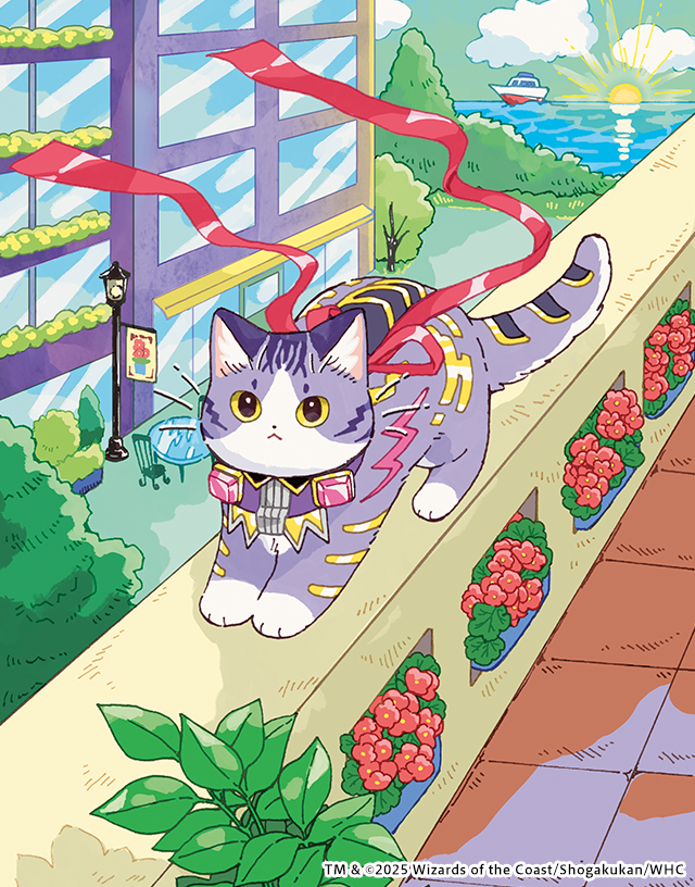 アーテルゴルギーニ 猫 神アート 4枚 デュエル・マスターズ 神アート