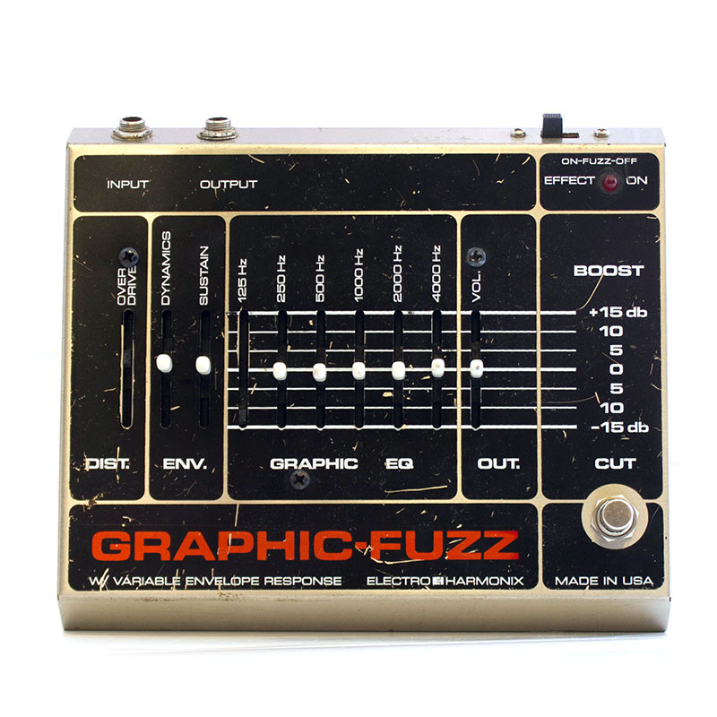 electro-harmonix GRAPHIC 購入 FUZZ Electro-Harmonix Graphic Fuzz
