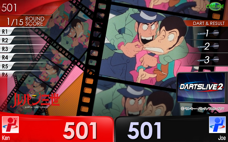 TVアニメ『ルパン三世』×ダーツライブ | キャンペーン | ダーツライブ