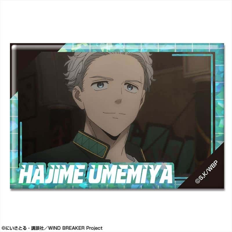 ウィンドブレイカー (ウィンブレ) ホログラム缶バッジ デザイン16(梅宮