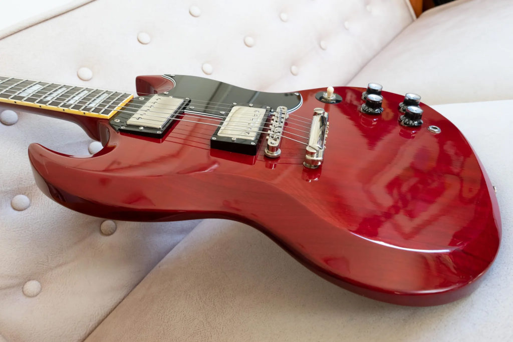 Greco SG (61 Small Pickguard) - scrapbook3