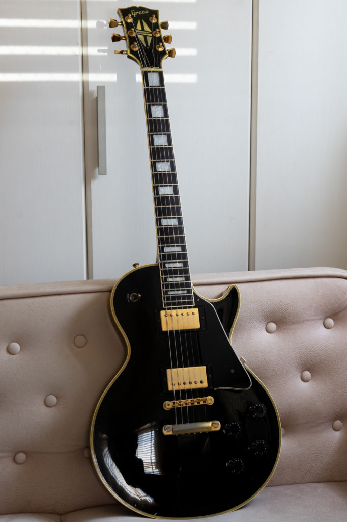 Greco EGC Les Paul Custom (Ebony Black Around 1990 Made In Japan
