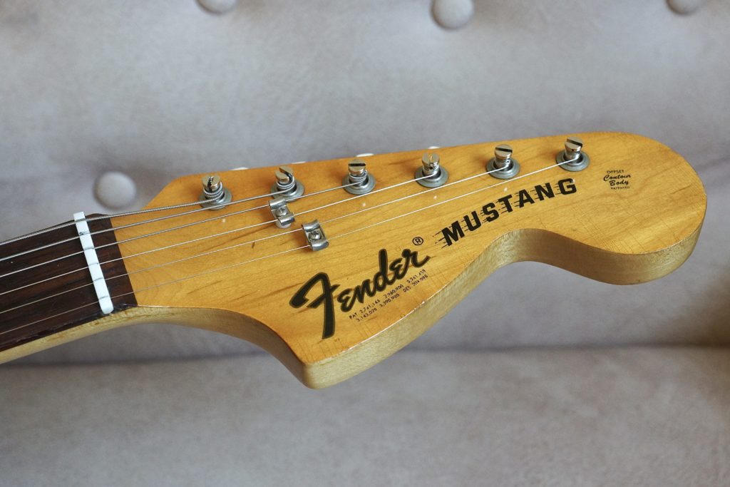 Fender '71 Mustang neck ムスタングネック（1971） - scrapbook3