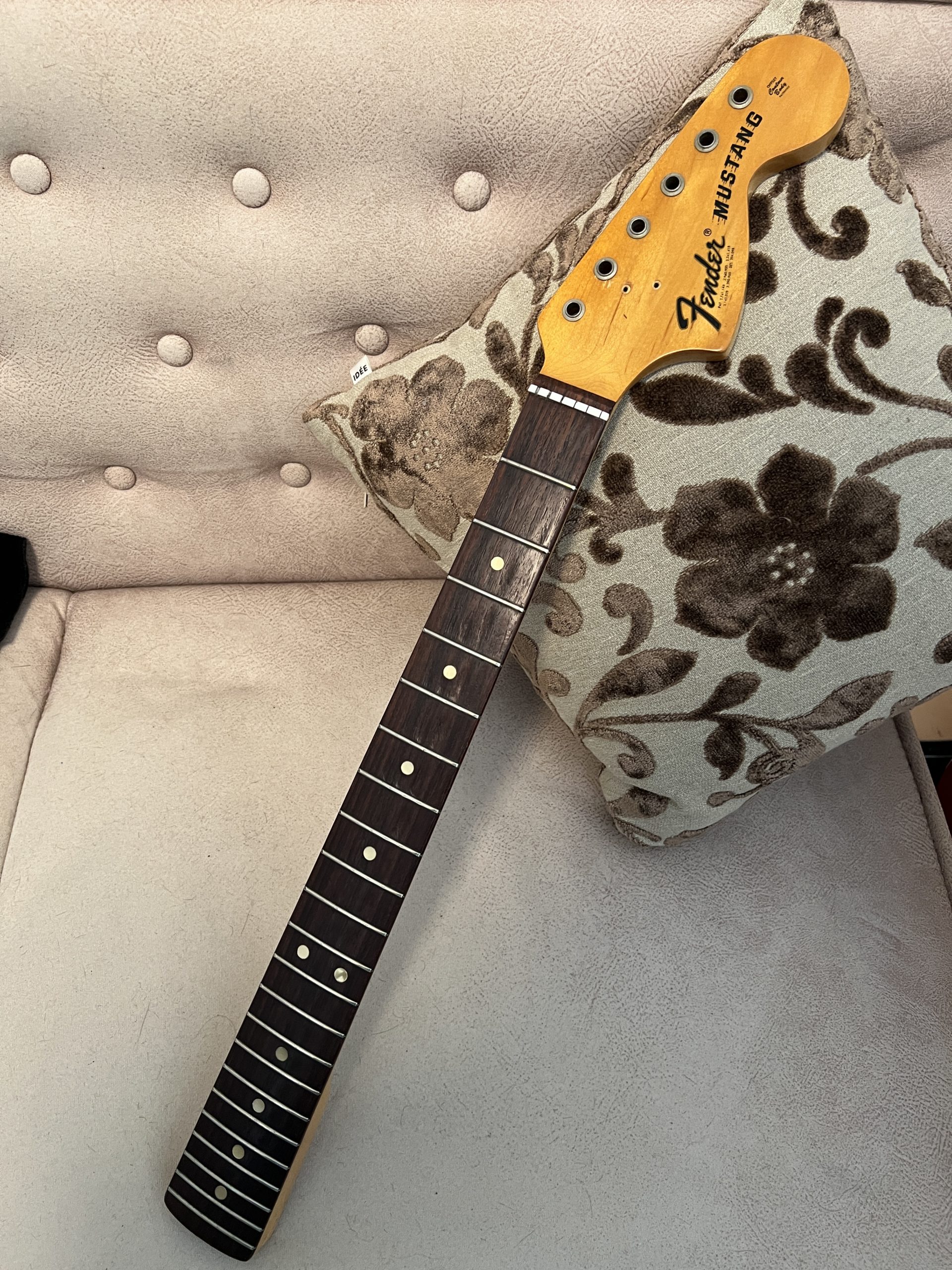 Fender '71 Mustang neck ムスタングネック（1971） - scrapbook3