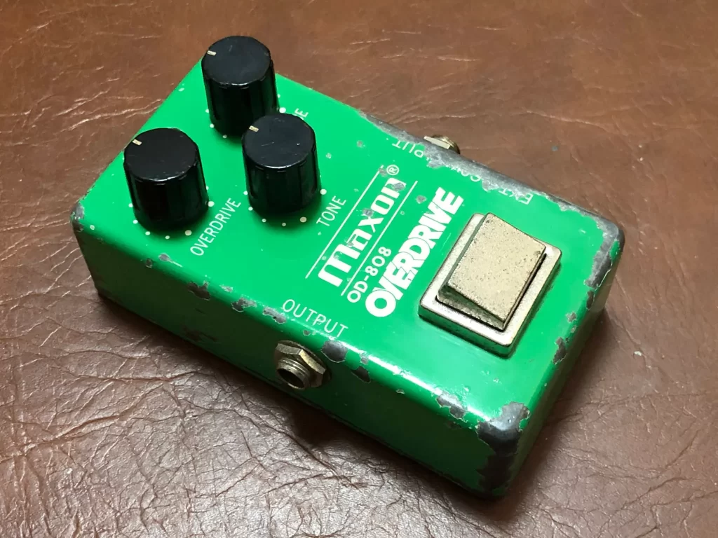 MAXON OD-808 OVERDRIVE (Original Small Case 1979) - scrapbook3