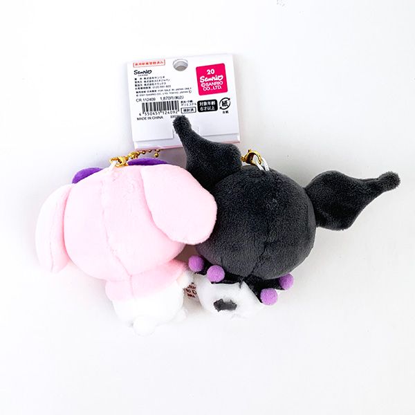 dショッピング |サンリオ ニコぬいキーホルダー マイメロディ&クロミ