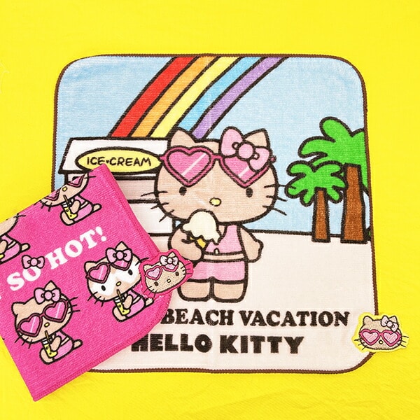 dショッピング |サンリオ ハローキティ 日焼け キティ 刺繍ハンド