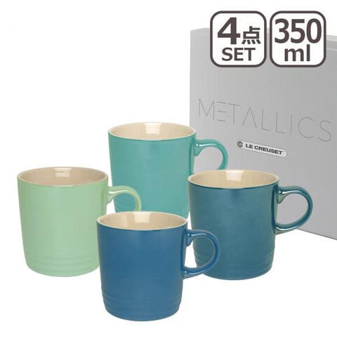 dショッピング |ルクルーゼ （ル・クルーゼ） マグカップ 350ml 4個