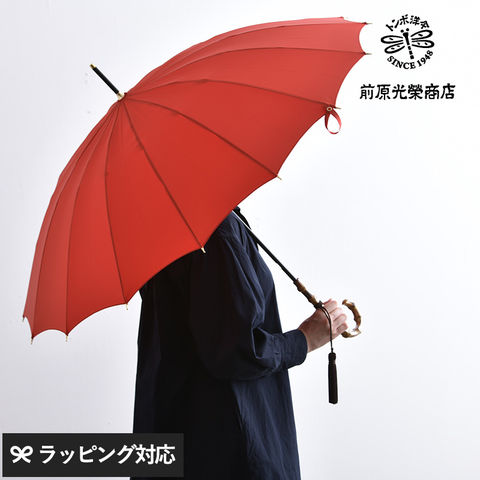 dショッピング |前原光榮商店 婦人長傘 NEWトラッド16カーボン