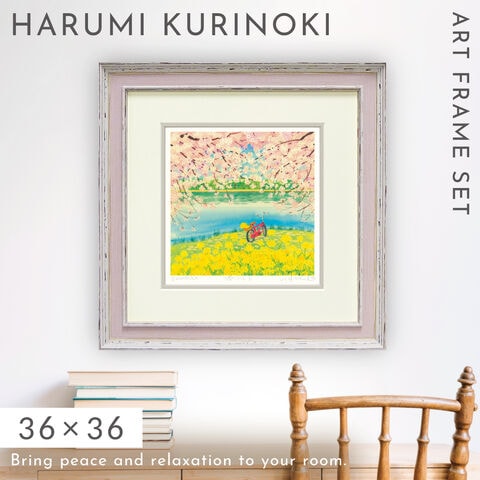 作者不詳作 木版画 風景画 額装仕立て マット付 作者不詳作 木版画