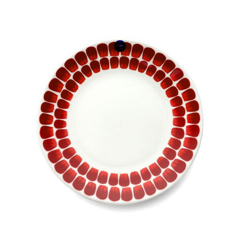 dショッピング |アラビア 24h トゥオキオ プレート 20cm レッド Tuokio