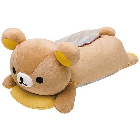 dショッピング |【送料無料！】リラックマ ぬいぐるみティッシュカバー