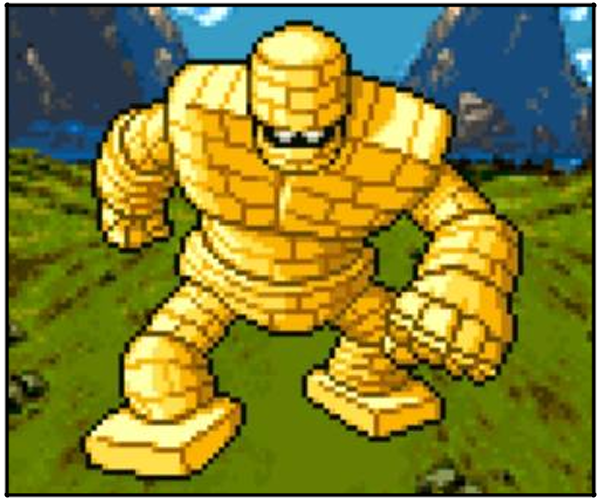 ゴールドマン】（ごーるどまん / Gold golem） ▻ ドラクエ情報宝庫