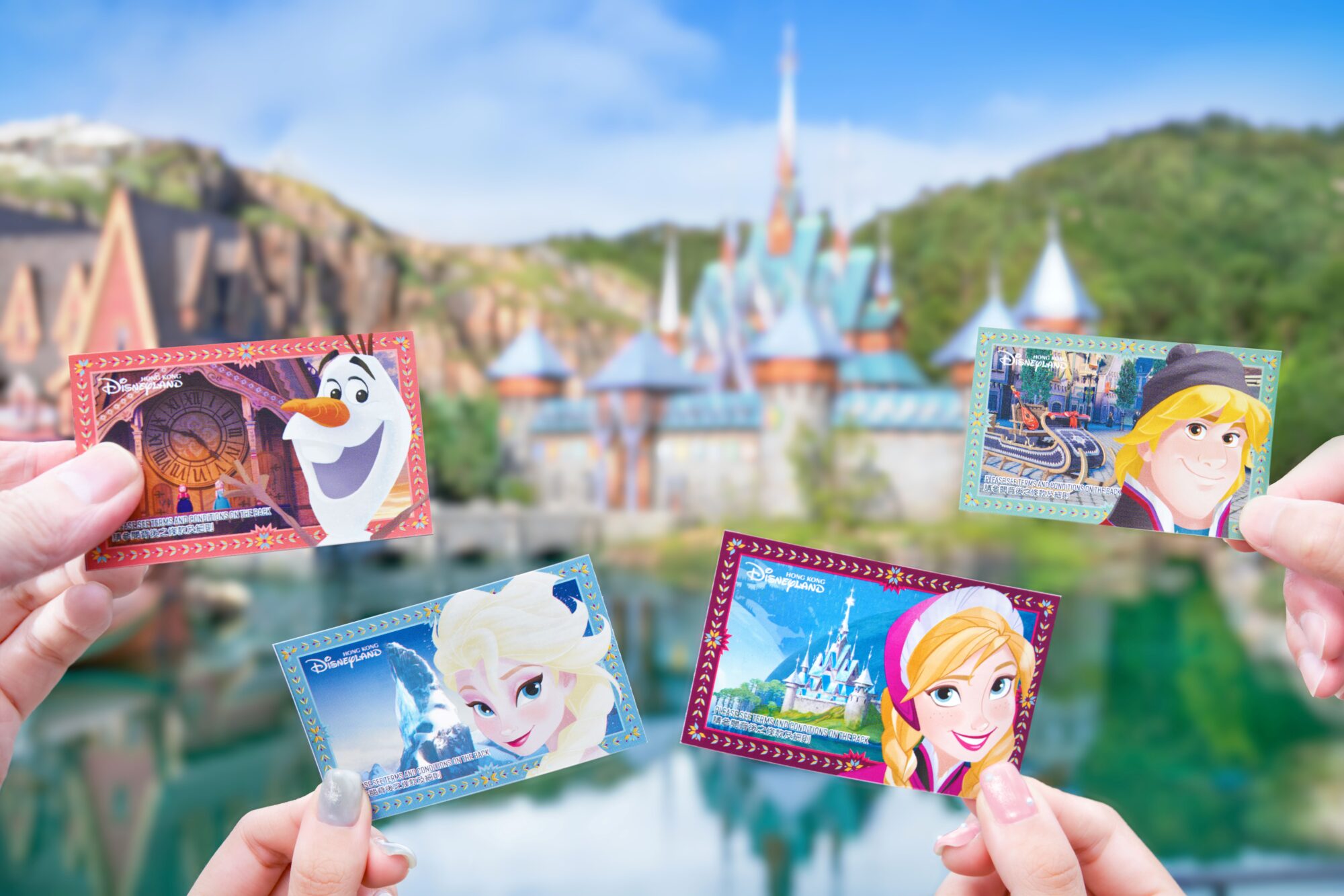 香港ディズニーランド「World of Frozen」アトラクションを含む