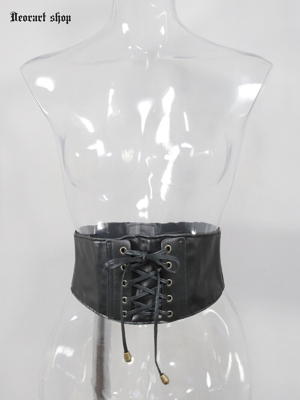 BY1111 レースアップ・ストレッチ コルセットベルト [ 中幅