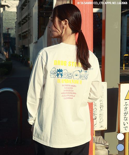 サンリオキャラクターズ × スタンディ】 バックプリント トレーナー(F